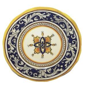 Le Cadeaux Melamine Malaga Blue Salad Dessert Plate 9" (6 Set)
